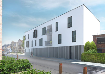 Modern nieuwbouw appartement te Landegem