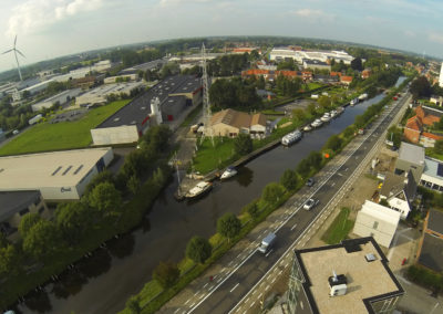 Nieuwbouw loods op centrale ligging te Eeklo.