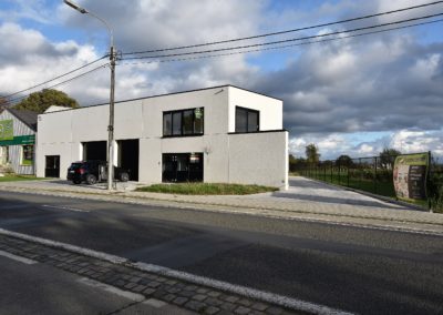 Nieuwbouw loods op centrale ligging te Eeklo.